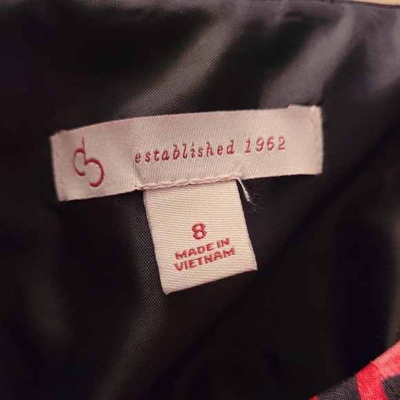 ๐ db Red & Black Floral Party Dress - Picture 7 of 9